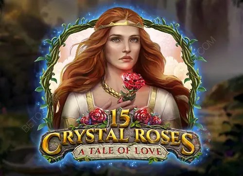 15 Crystal Roses A Tale of Love
