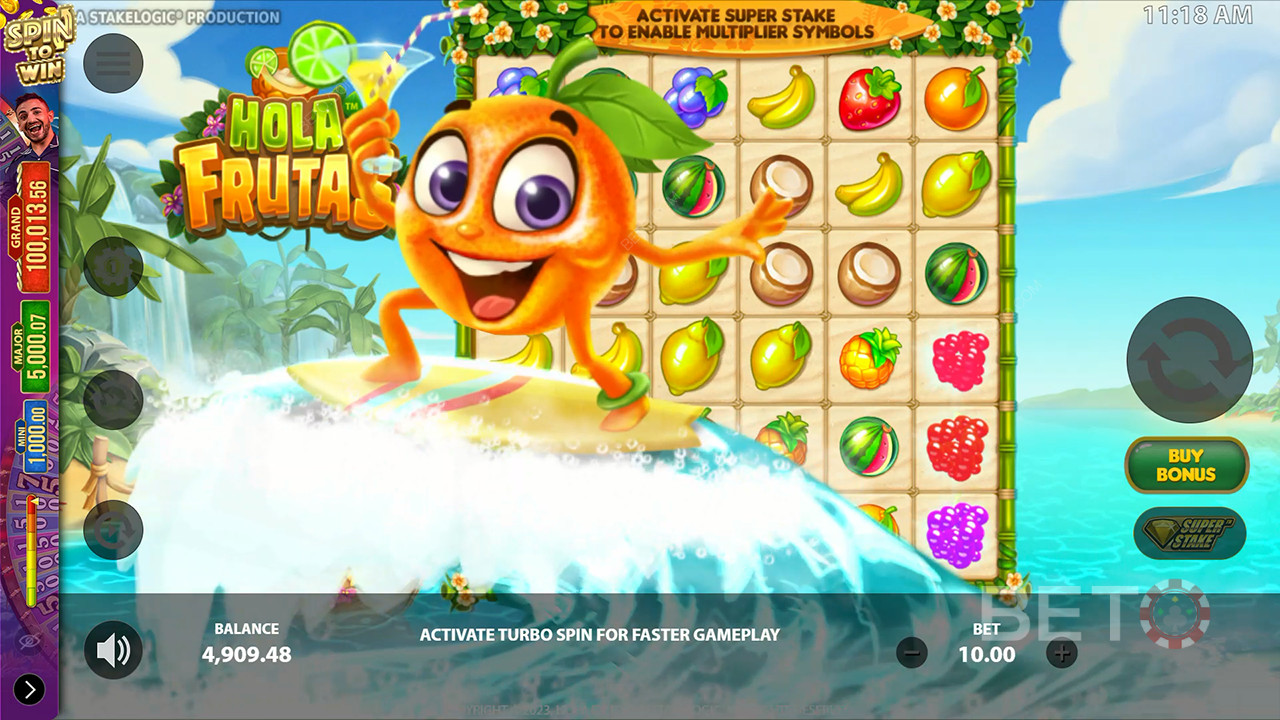 Anmeldelse af Hola Frutas på BETO Slots