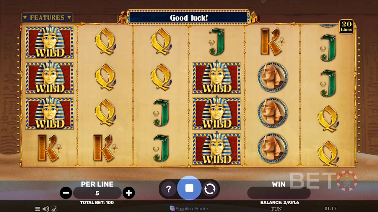 Egyptian Sands Spil For sjov