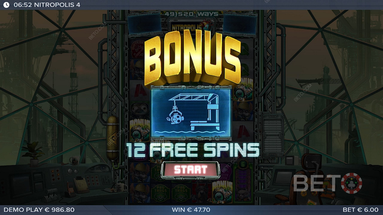Vind 50.000 gange din indsats i Nitropolis 4 spilleautomaten!