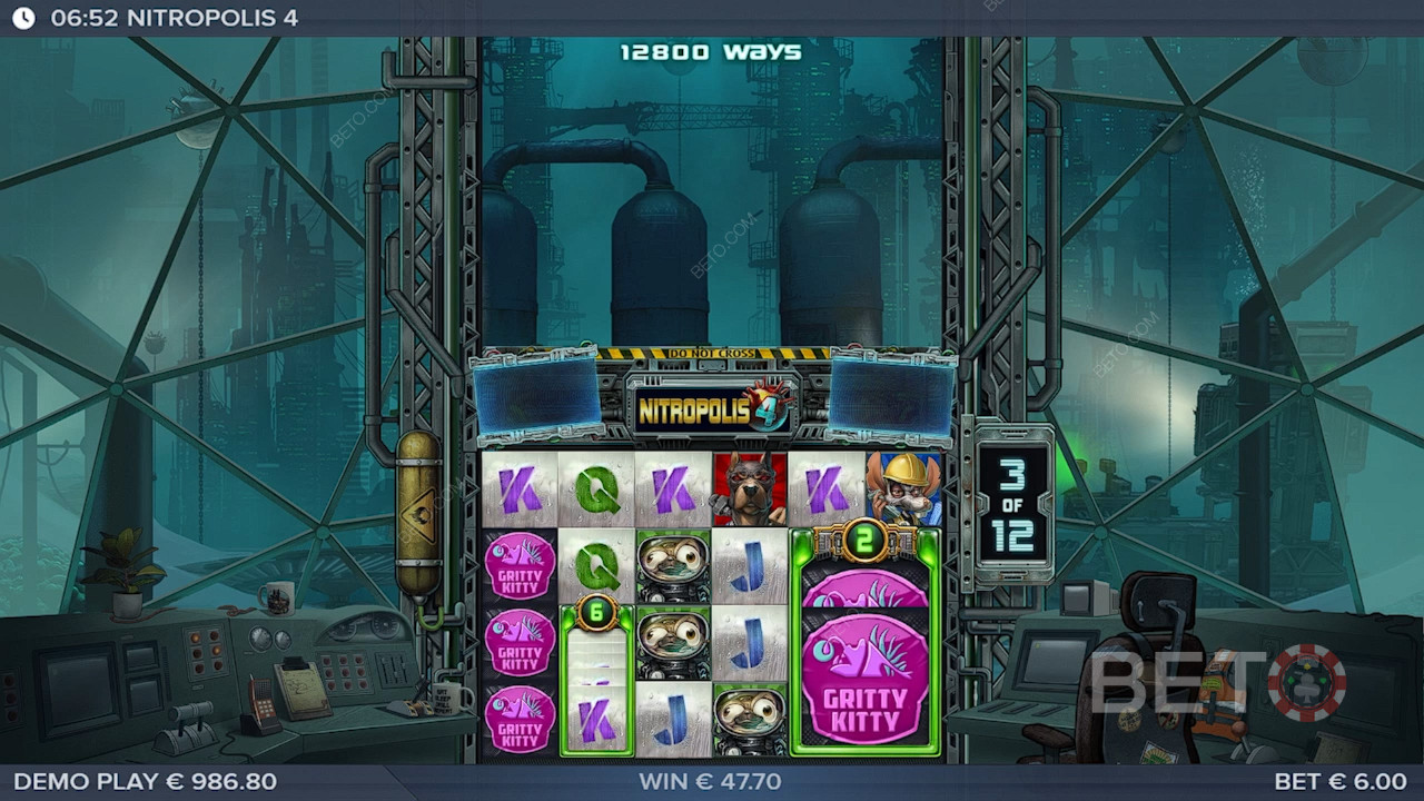 Sådan spiller du Nitropolis 4 fra ELK Studios