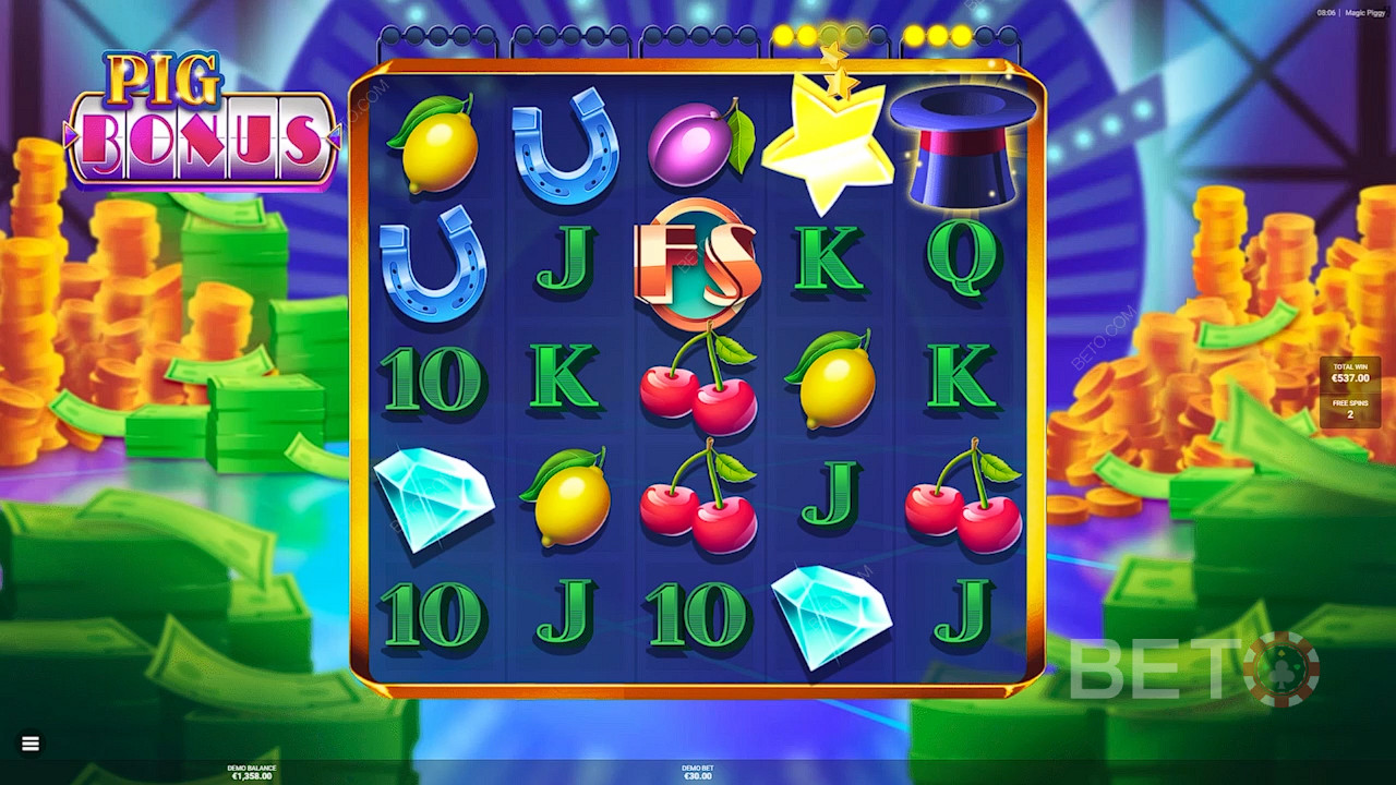 Sådan spiller du Hacksaw Gamings Magic Piggy