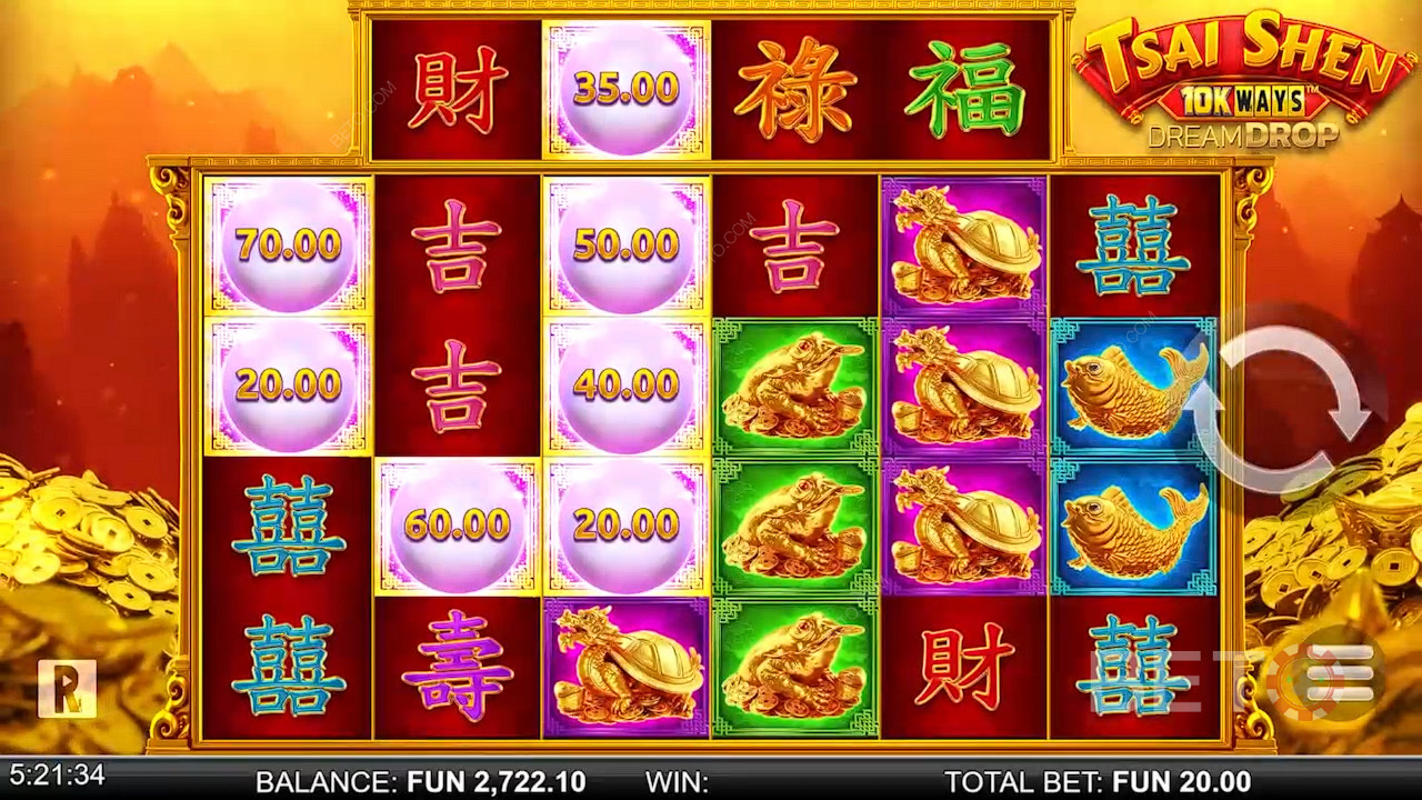 Tsai Shen 10K Ways Dream Drop Spil For sjov