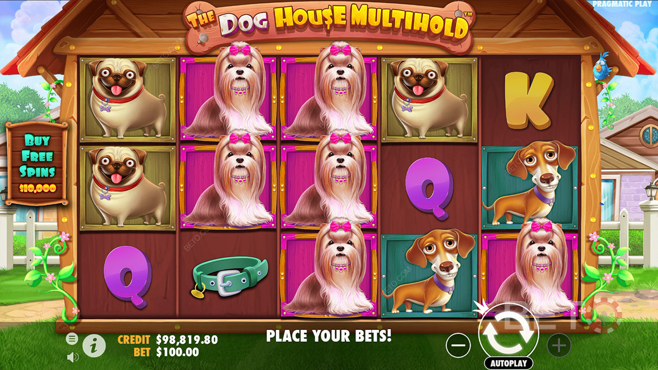 Dom over The Dog House Multihold spilleautomat