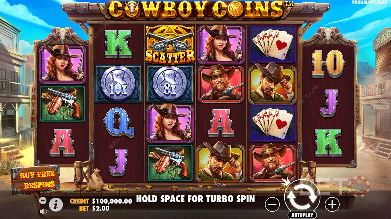 Cowboy Coins: Anmeldelse fra BETO Slots