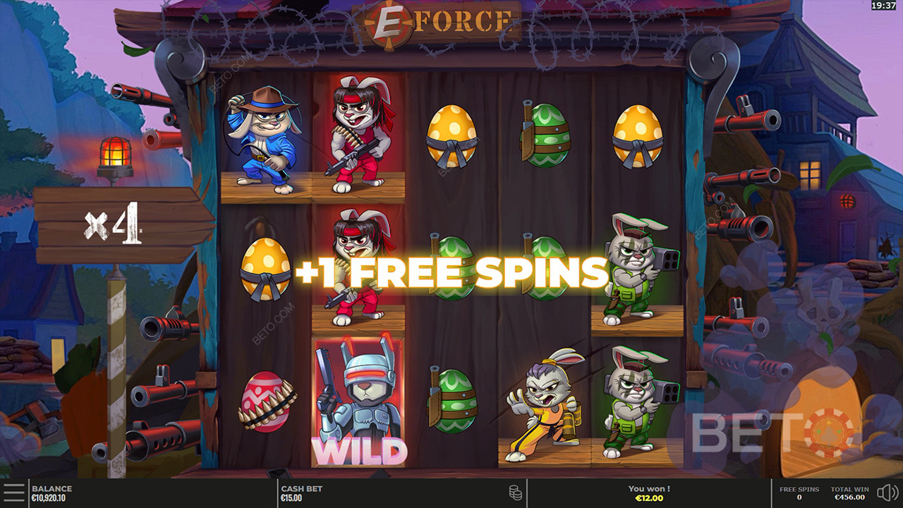 E-Force Anmeldelse fra BETO Spilleautomater