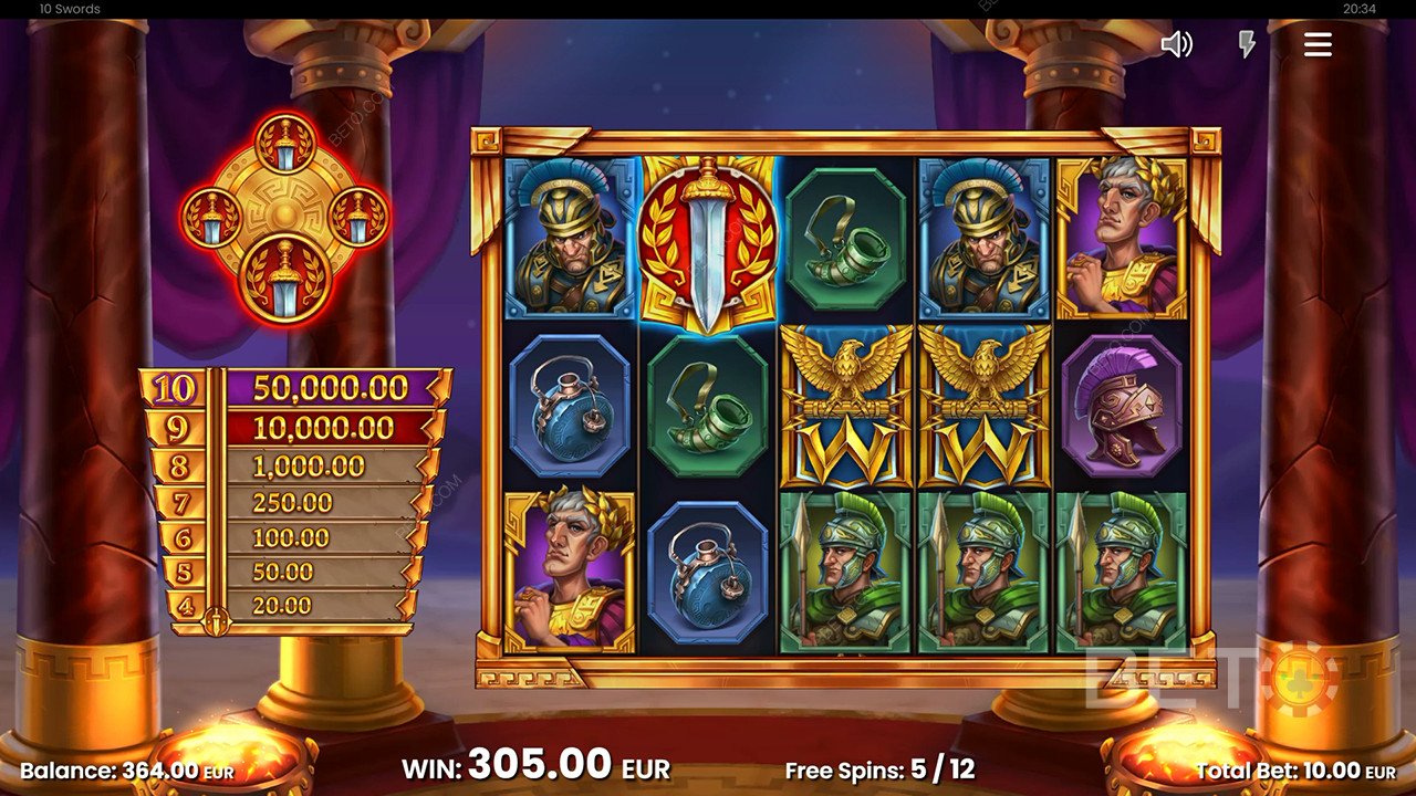10 Swords: Anmeldelse fra BETO Slots
