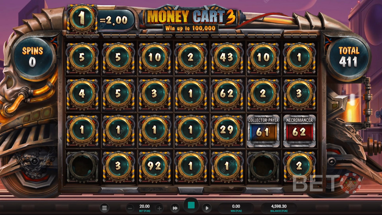 Money Cart 3 Anmeldelse fra BETO Slots