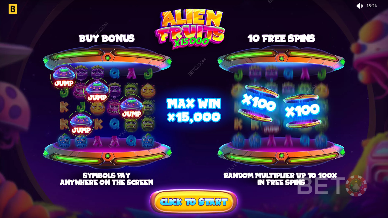 Alien Fruits Spilleautomat: Er den værd at spille?