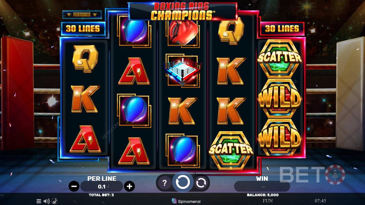 Boksering Mestre Anmeldelse fra BETO Slots