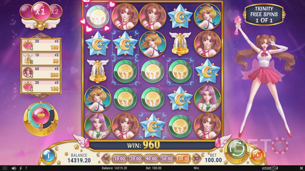 Moon Princess Trinity: Anmeldelse fra BETO