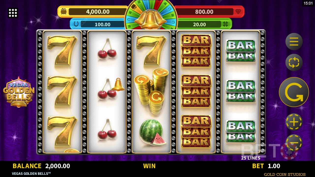 Vegas Golden Bells: Anmeldelse fra BETO