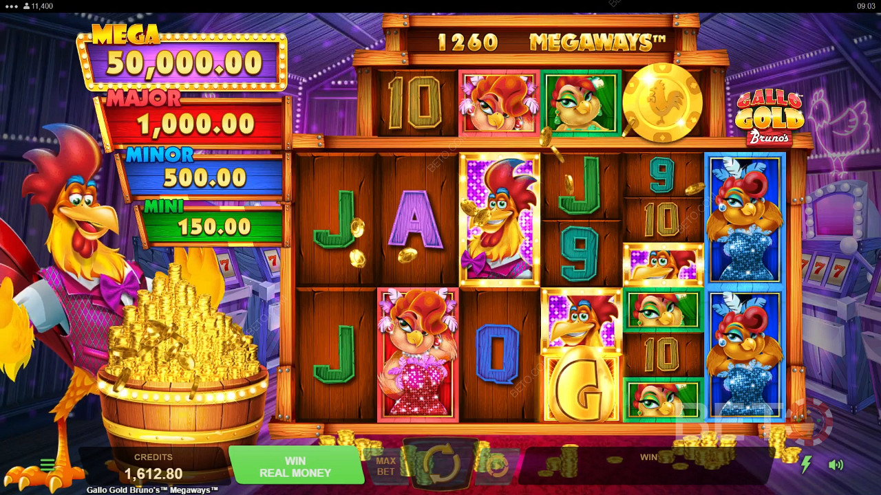 Gallo Gold Bruno's Megaways Spil For sjov