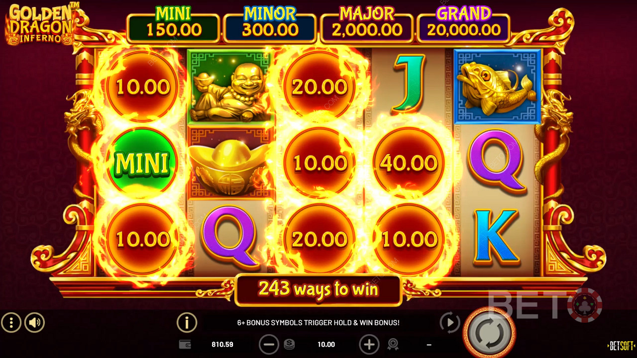 Golden Dragon Inferno Spil For sjov