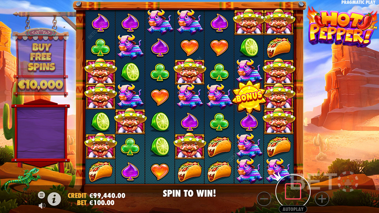 Du kan lande 3 Scatter-symboler under en lavinefunktion for at udløse Gratis Spins
