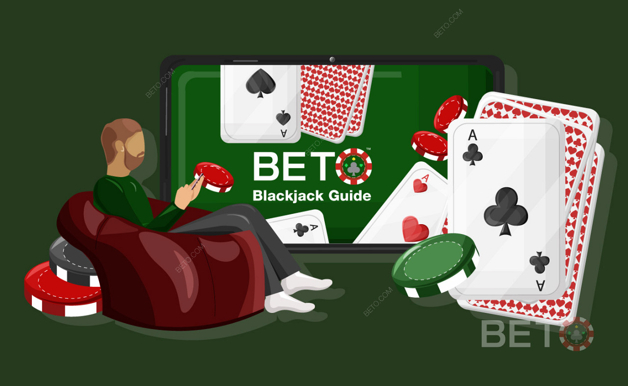 Spil Blackjack og vind. Skema, Strategi og Casino Regler