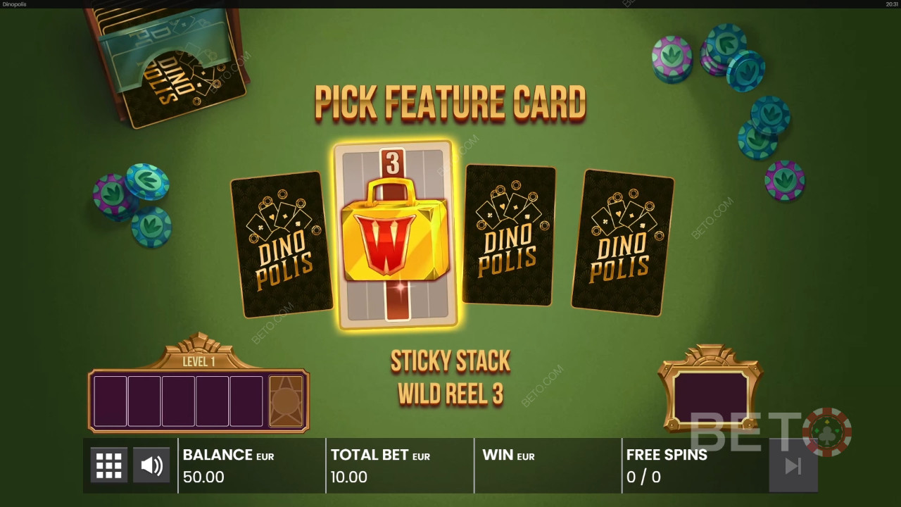 Nyd fuldt udvidede Sticky Wild-symboler i Free Spins-runden