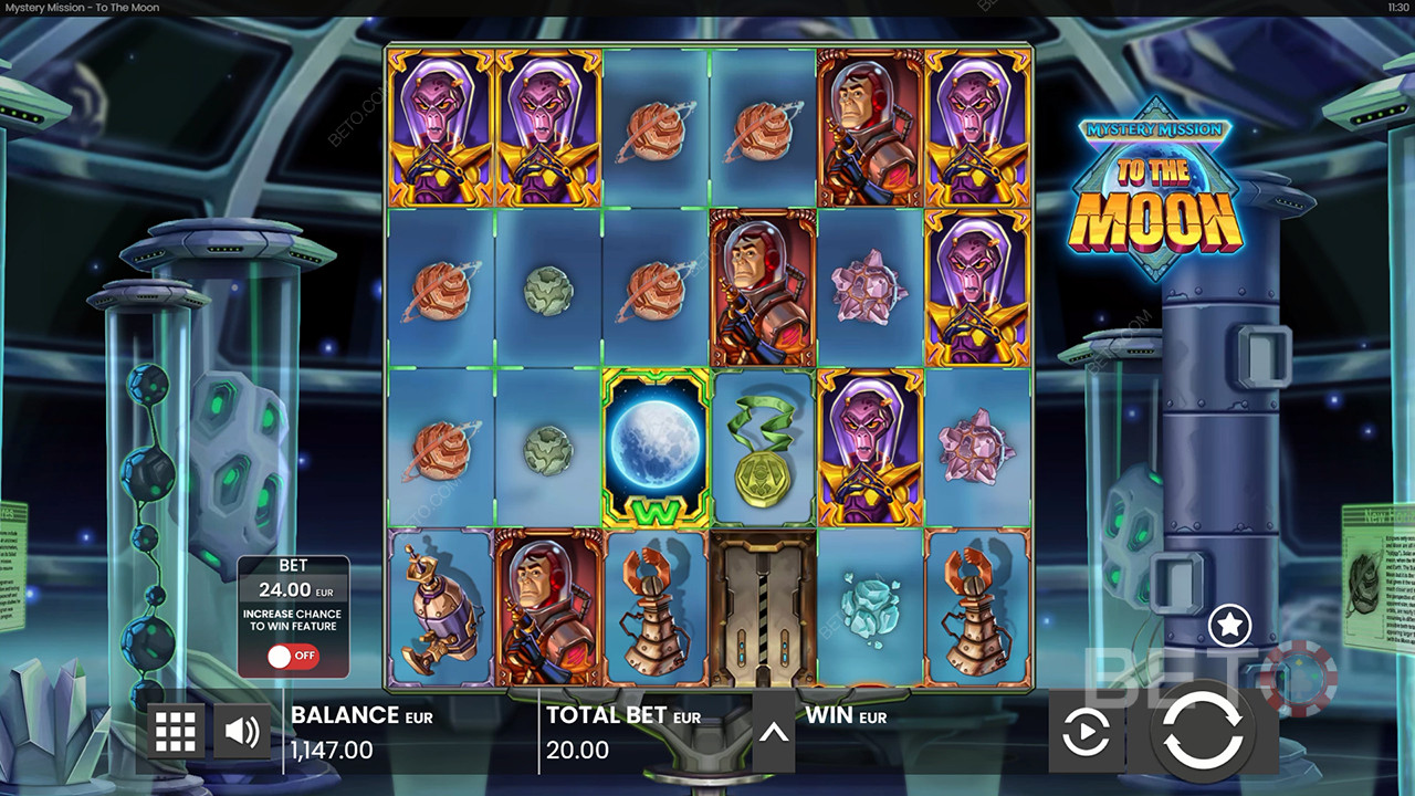 Mystisk Mission til Månen Anmeldelse fra BETO Slots