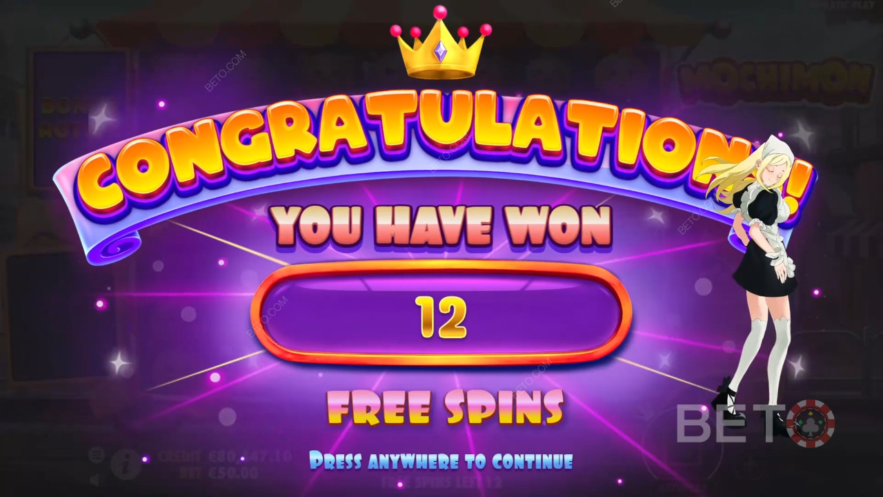Vind et højt antal gratis spins