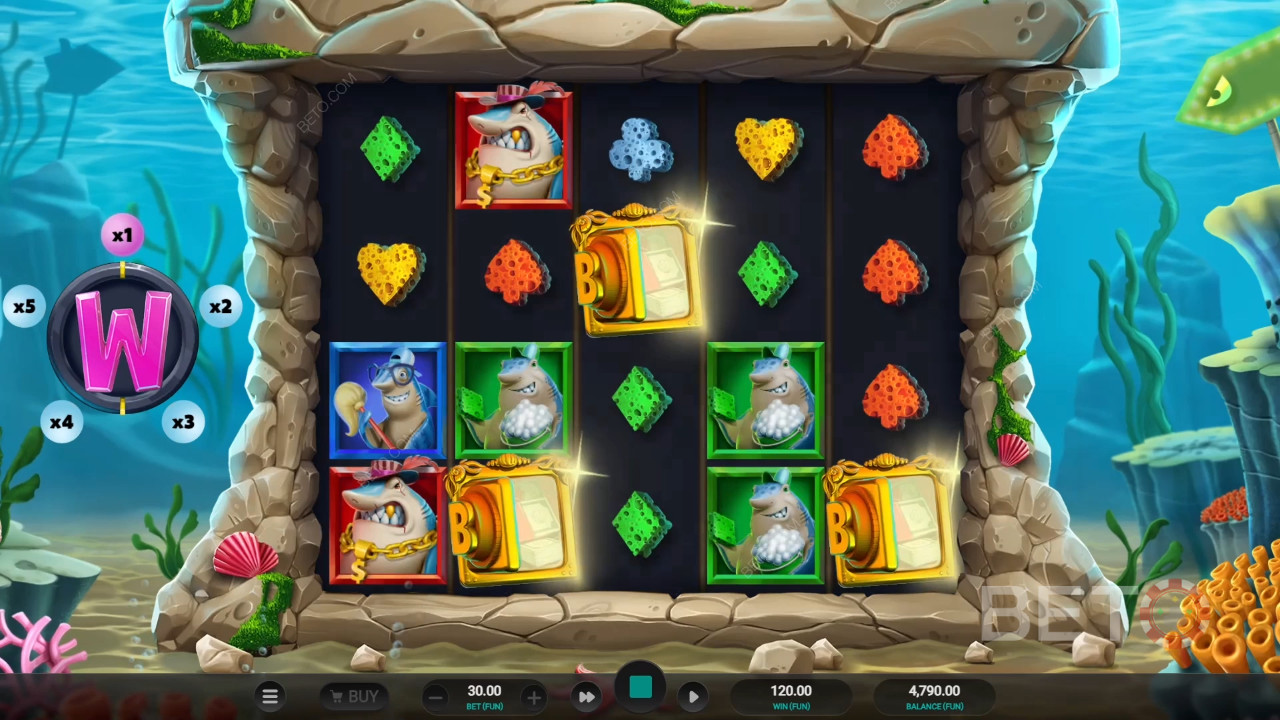Anmeldelse af Shark Wash hos BETO Slots