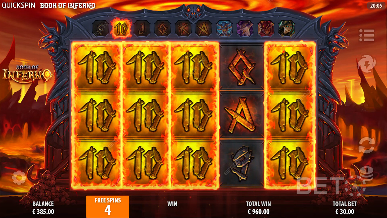 Book of Inferno: Anmeldelse fra BETO Slots