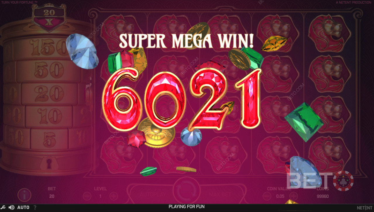 Super Mega Win i Turn Your Fortune