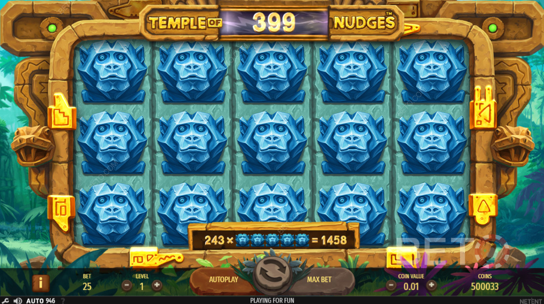 Stor gevinst i Temple of Nudges