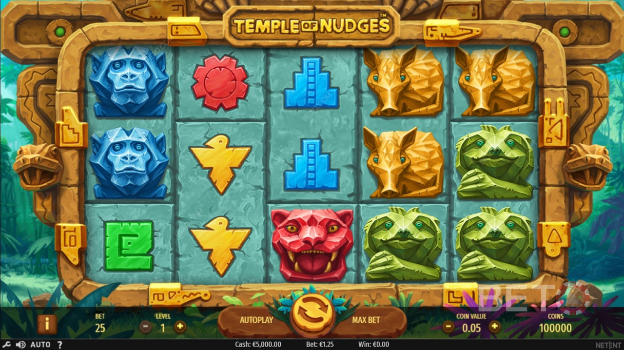 Temple of Nudges online spillemaskine