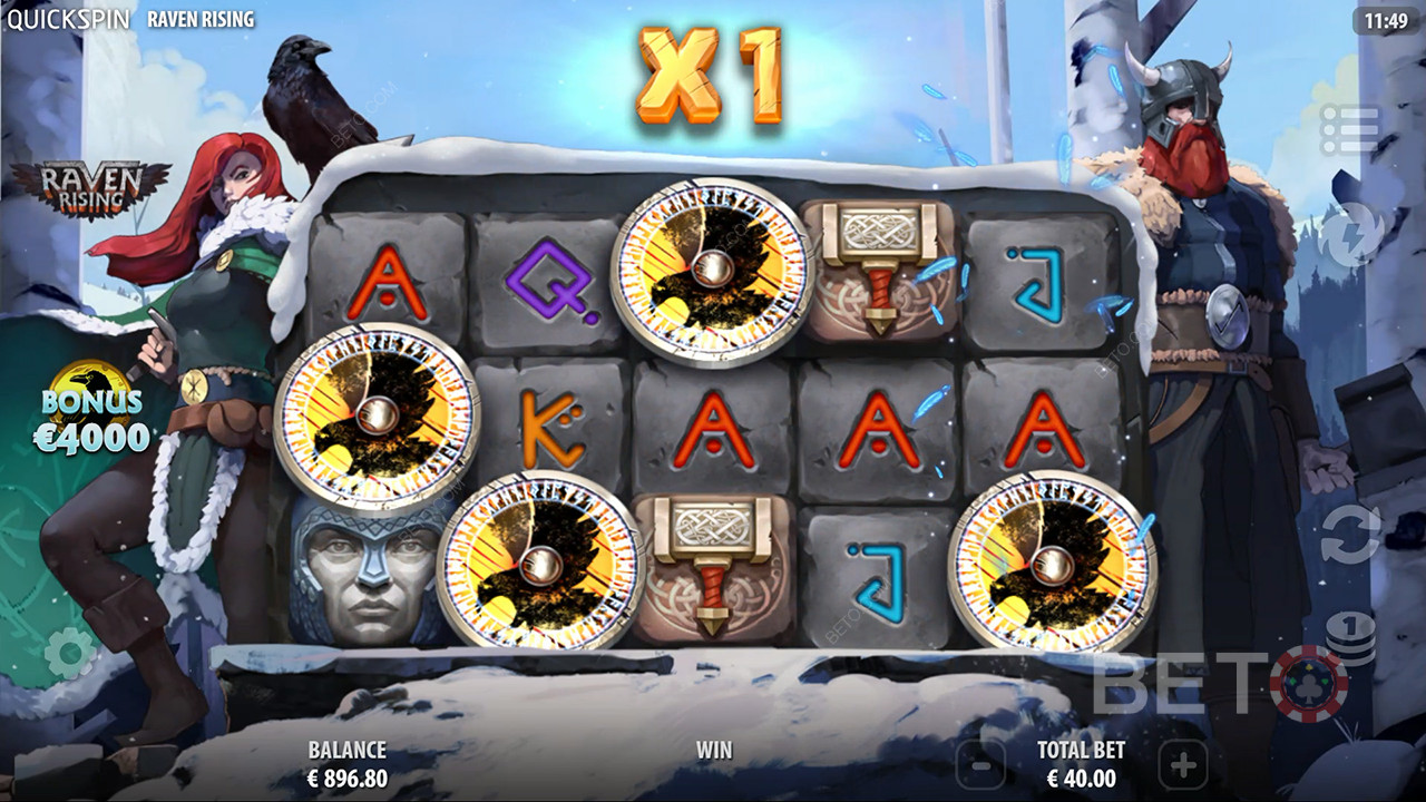 Anmeldelse af Raven Rising på BETO Slots