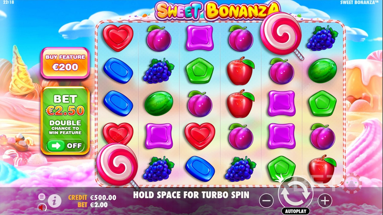 Sweet Bonanza -  en spillemaskine for en ægte slikmund!