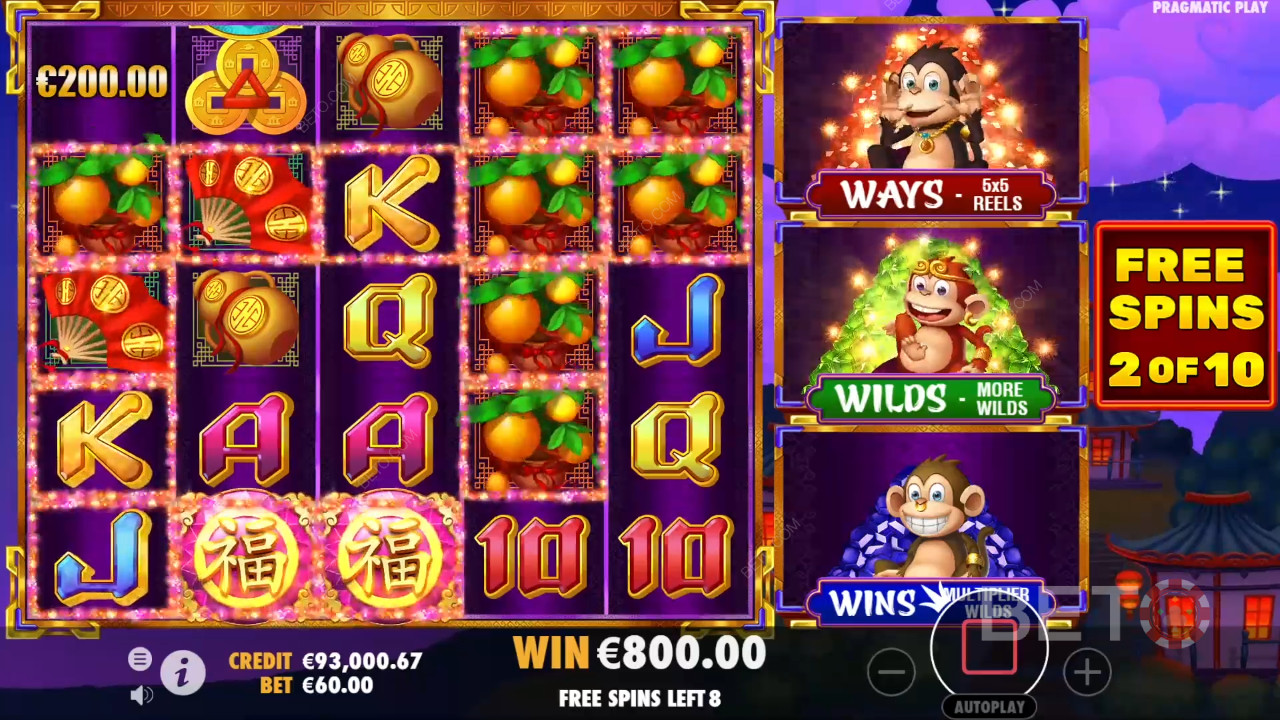 Sådan spiller du 3 Dancing Monkeys fra Wild Streak Gaming