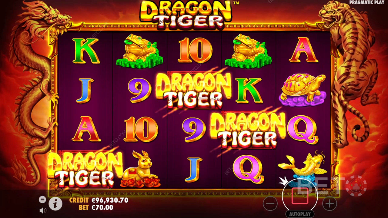 Dragon Tiger (Pragmatic Play)  Spil For sjov