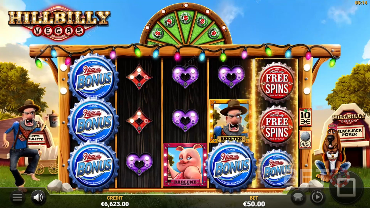 Hillbilly Vegas: Anmeldelse fra BETO Slots