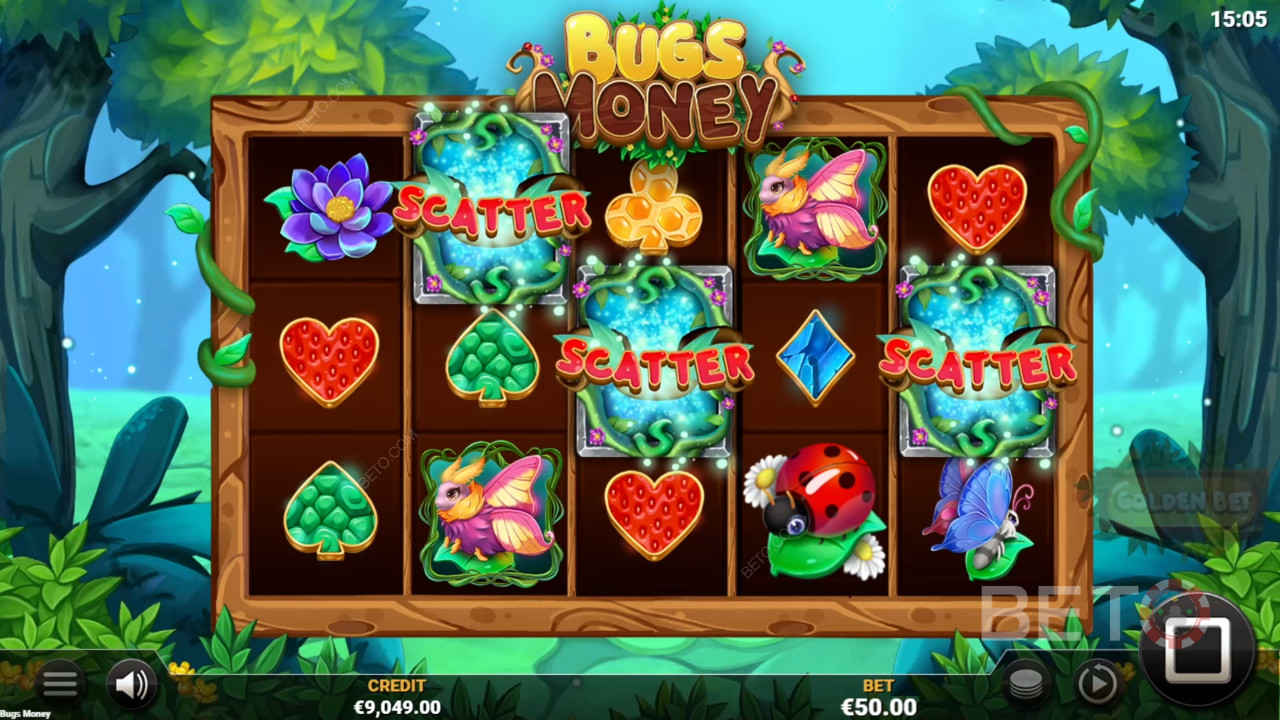 Bugs Money anmeldelse fra BETO Slots