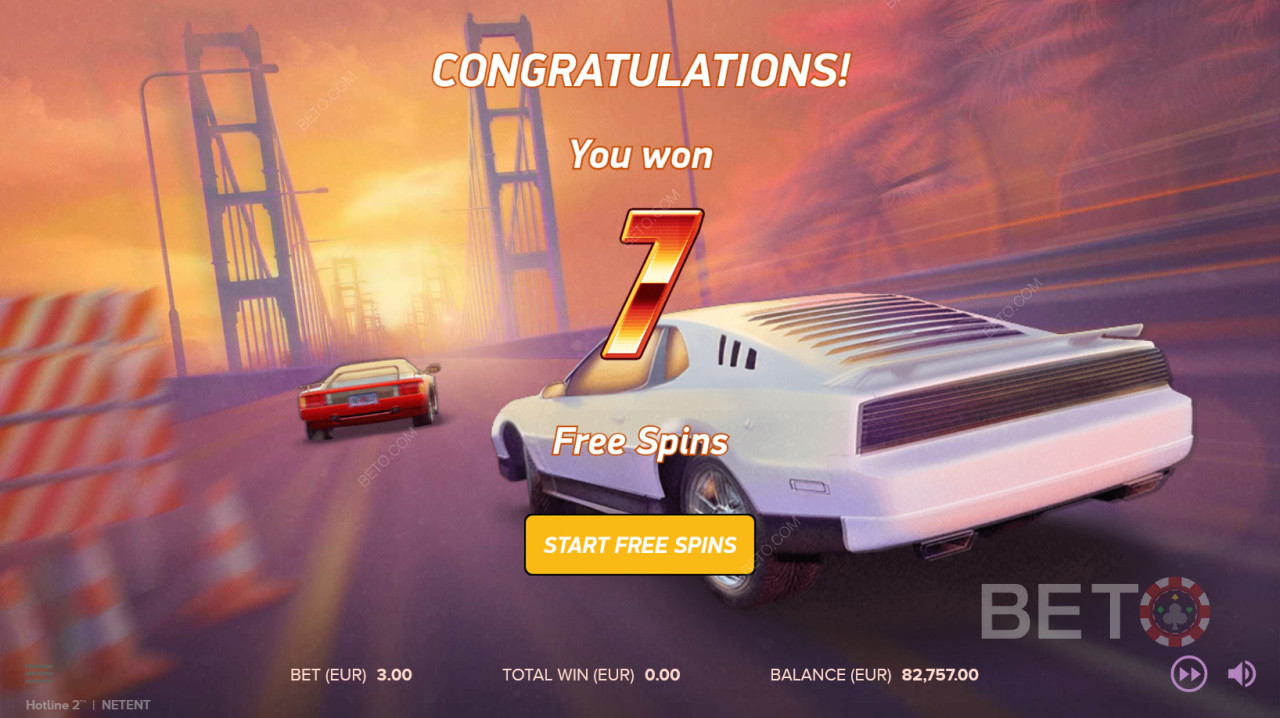 Vind Gratis Spins med 3 Scatter-Symboler