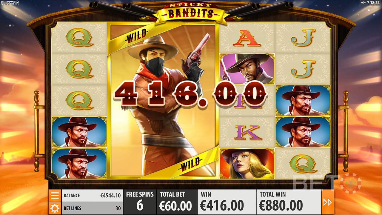 Enorme Wild-symboler skaber store gevinster i dette sjove spil