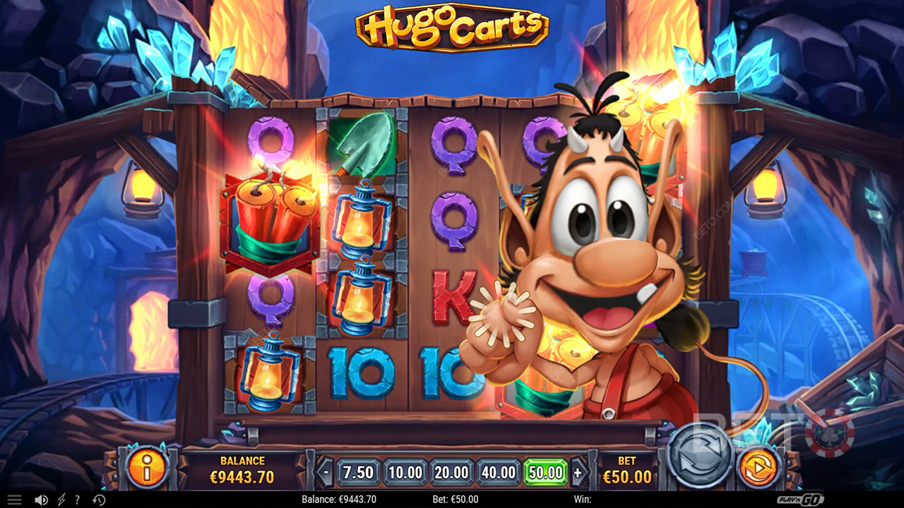 Anmeldelse af Hugo Carts fra BETO Slots