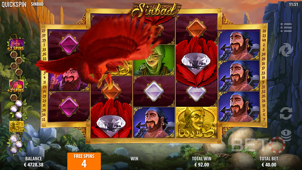 Sinbad (Quickspin)  Spil For sjov
