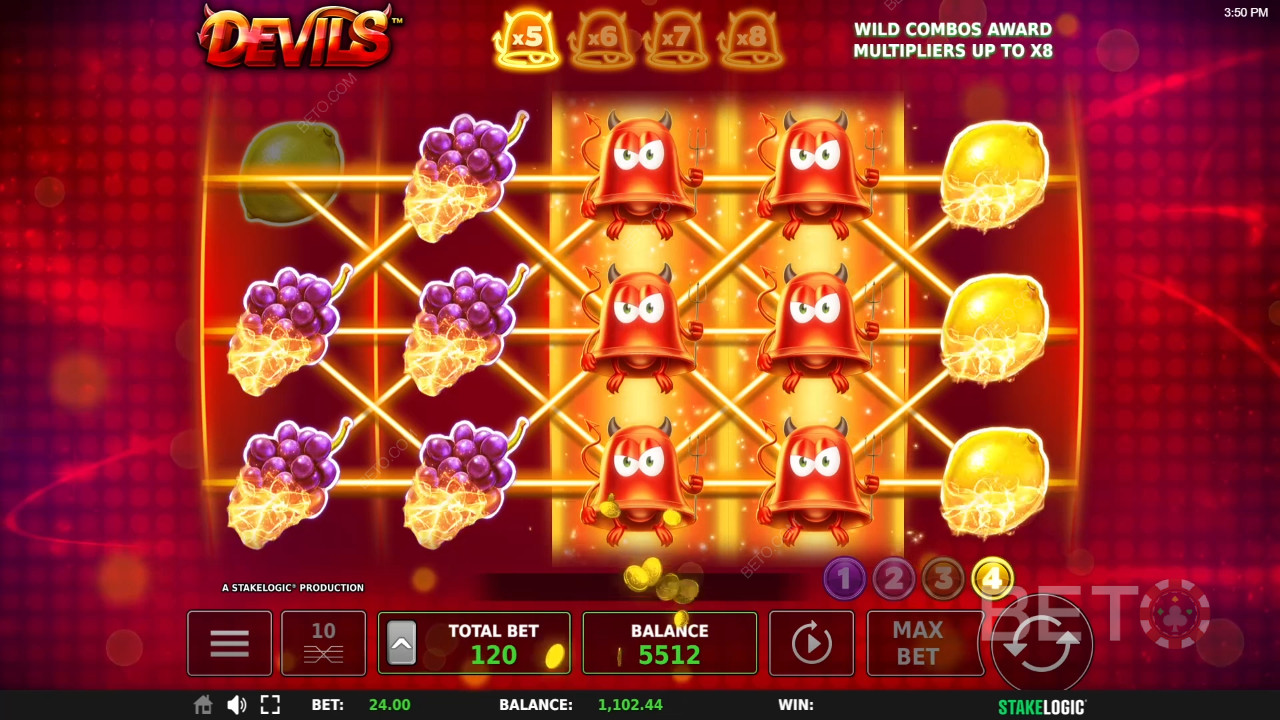 Djævle Anmeldelse fra BETO Slots