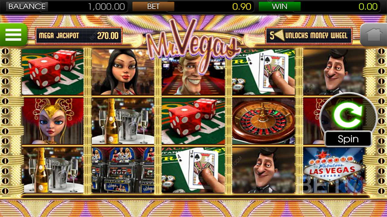 Mr. Vegas anmeldelse fra BETO Slots