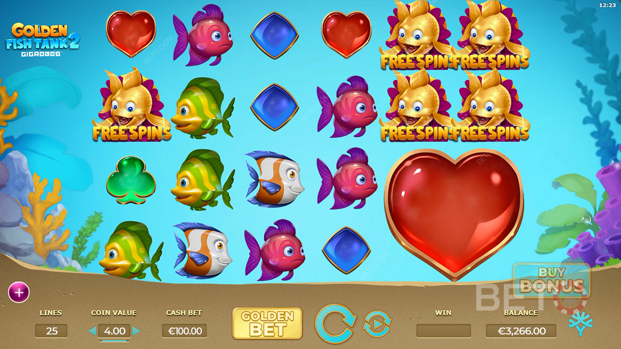 Golden Fish Tank 2 Gigablox Spil For sjov