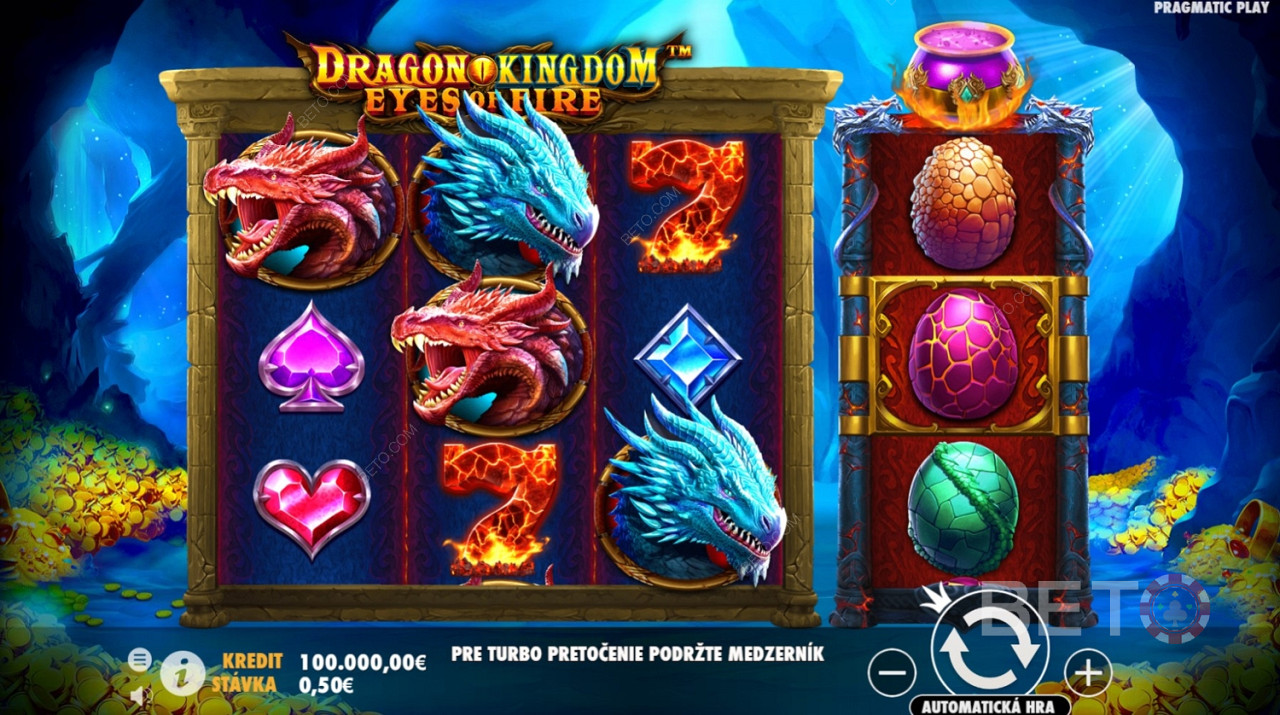 Dragon Kingdom: Eyes of FIre online spillemaskinen