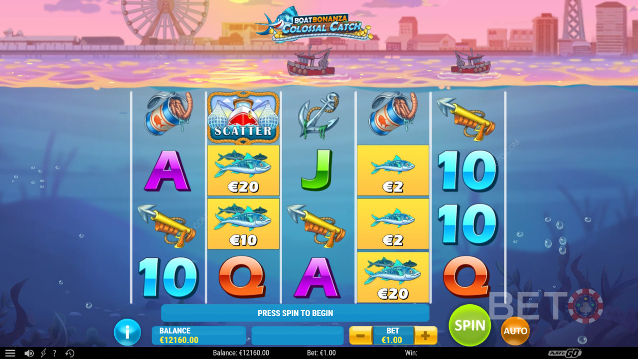 Båd Bonanza Kæmpe Fangst Anmeldelse af BETO Slots