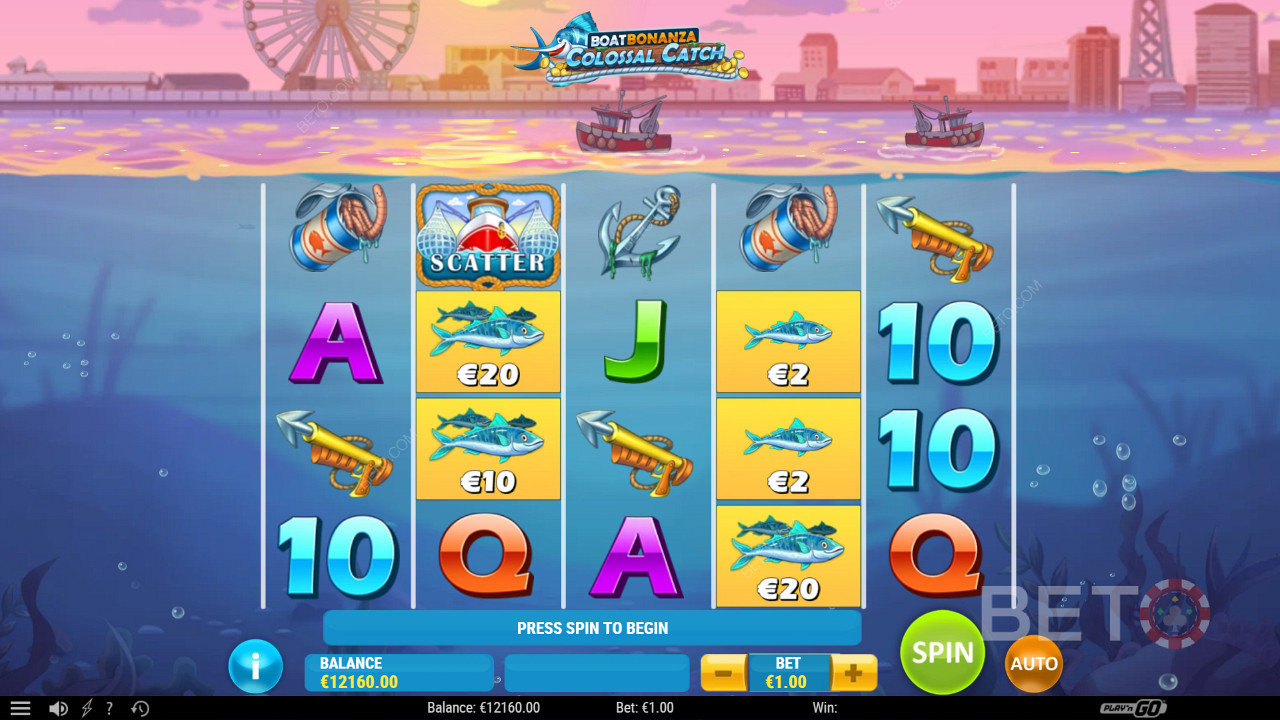 Boat Bonanza Colossal Catch  Spil For sjov