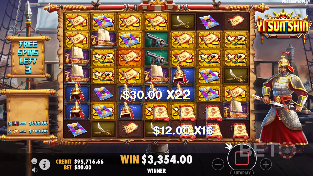 Yi Sun Shin anmeldelse fra BETO Slots