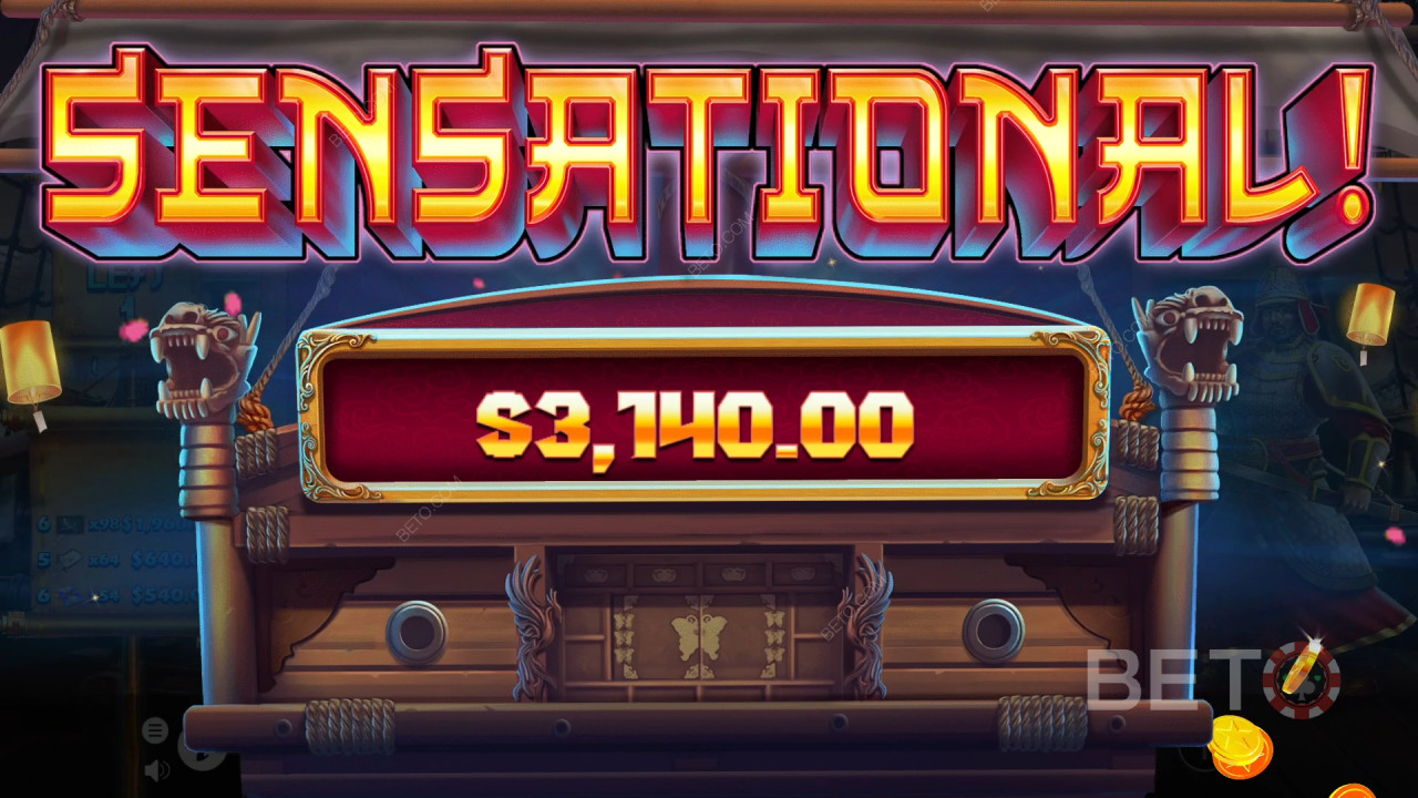 Vind 5.000 gange din indsats i Yi Sun Shin spilleautomaten!