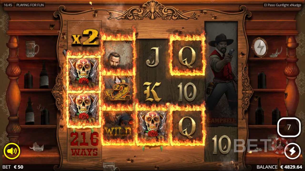 El Paso Skudkamp: Anmeldelse fra BETO Slots