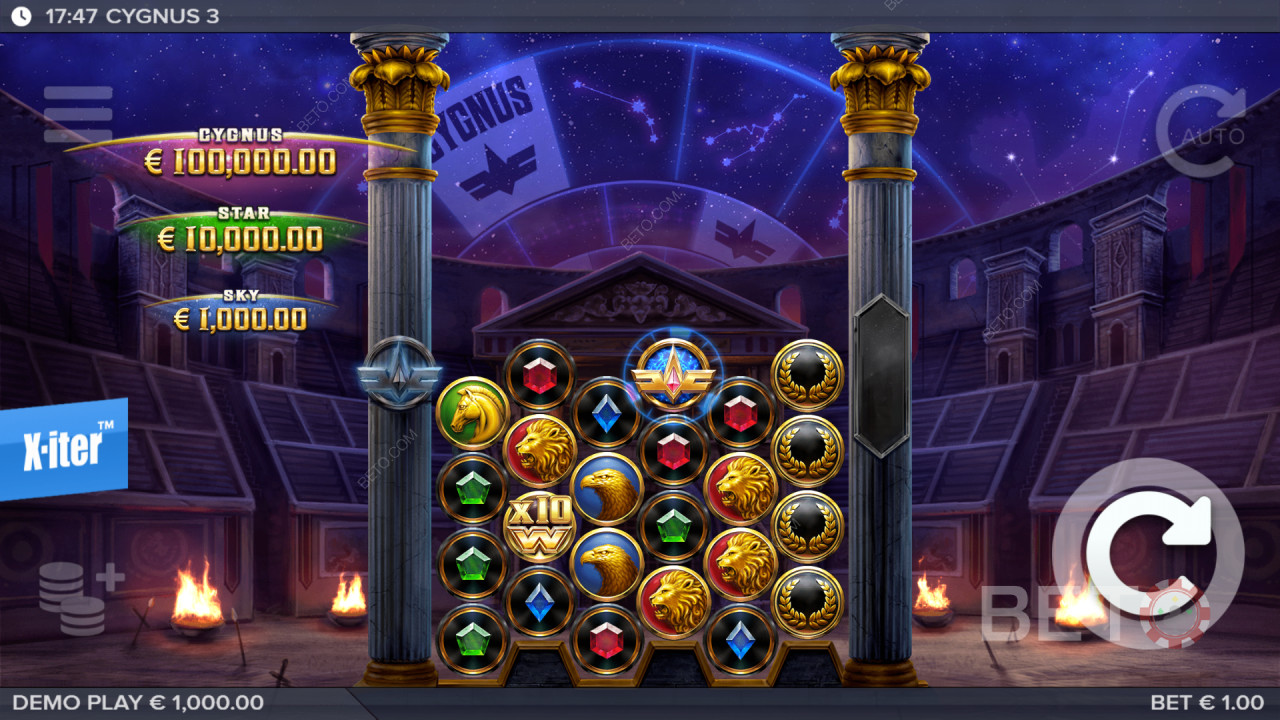 Anmeldelse af Cygnus 3 på BETO Slots