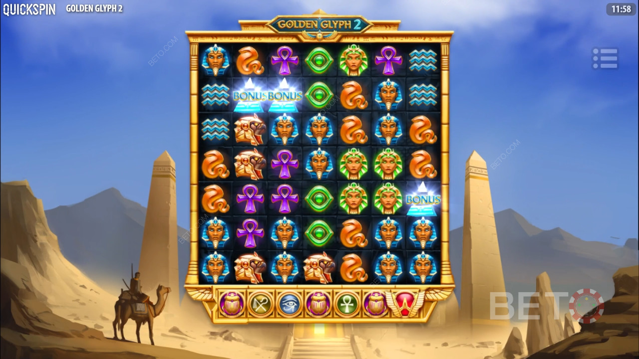 Anmeldelse af Golden Glyph 2 på BETO