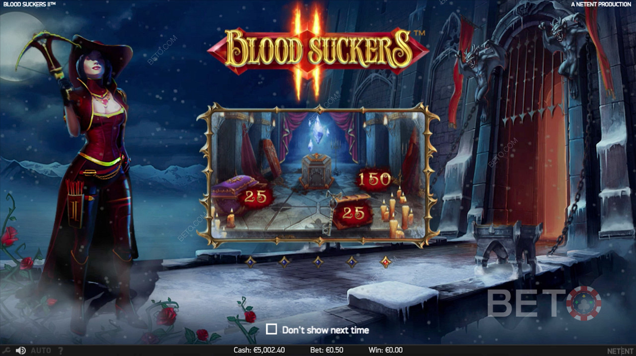 Indlæsningsskærmen i Blood Suckers 2